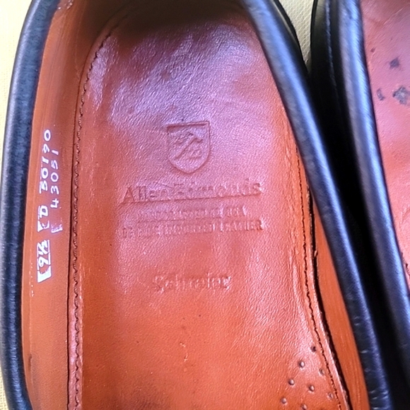 Allen Edmonds Schreier All-Leather Men's Tassel Loafers, Sz 9.5D - Picture 7 of 11